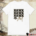 Jay Higgins Iowa Hawkeyes Hawk Hawk Hawk Signature t-shirt
