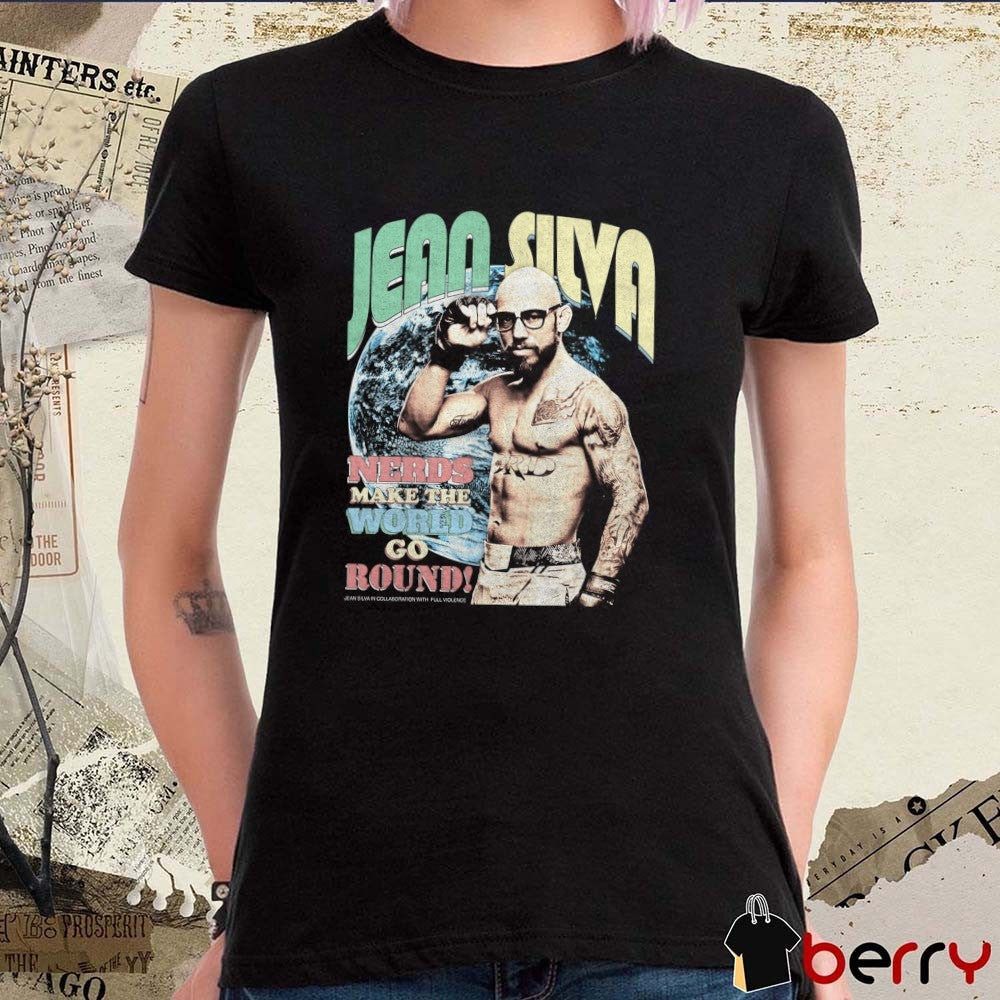 Jean Silva Nerds Make The World Go Bound Jean Silva In Collaboration With Full Violence Vintage t-shirt