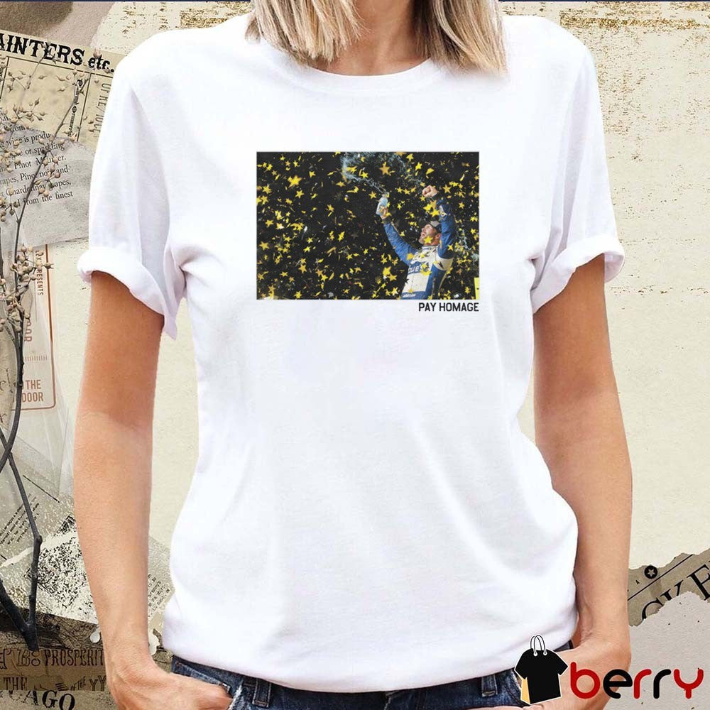Jimmie Johnson Pay Homage NASCAR Cup Series 2025 t-shirt