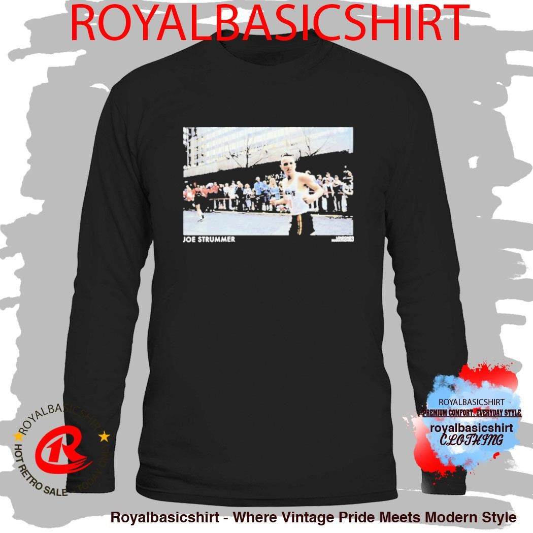 Joe Strummer Marathon Run London Shirt