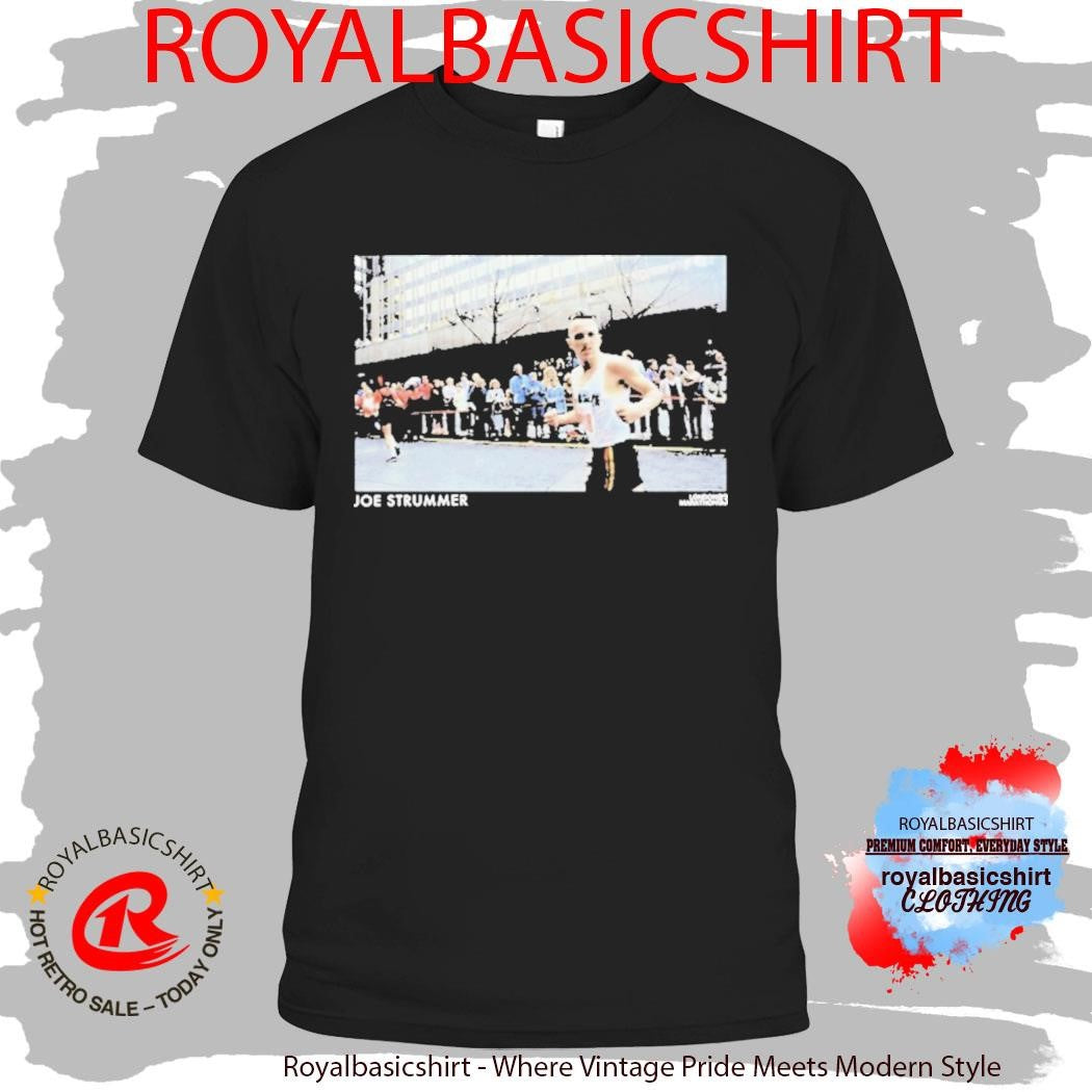 Joe Strummer Marathon Run London Shirt