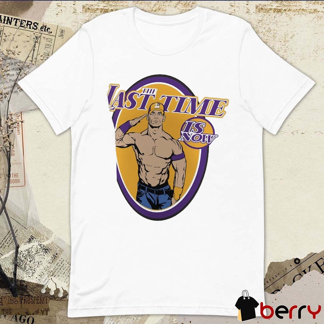 John Cena Farewell Tour 2025 Bakersfield Never Give Up t-shirt