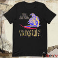 John Randle Wearing Lions And Packers And Bears Who Cares Vikings Rule t-shirt