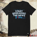 John Schneider Start Spreading The News Bitches Toronto Blue Jays MLB Signature t-shirt