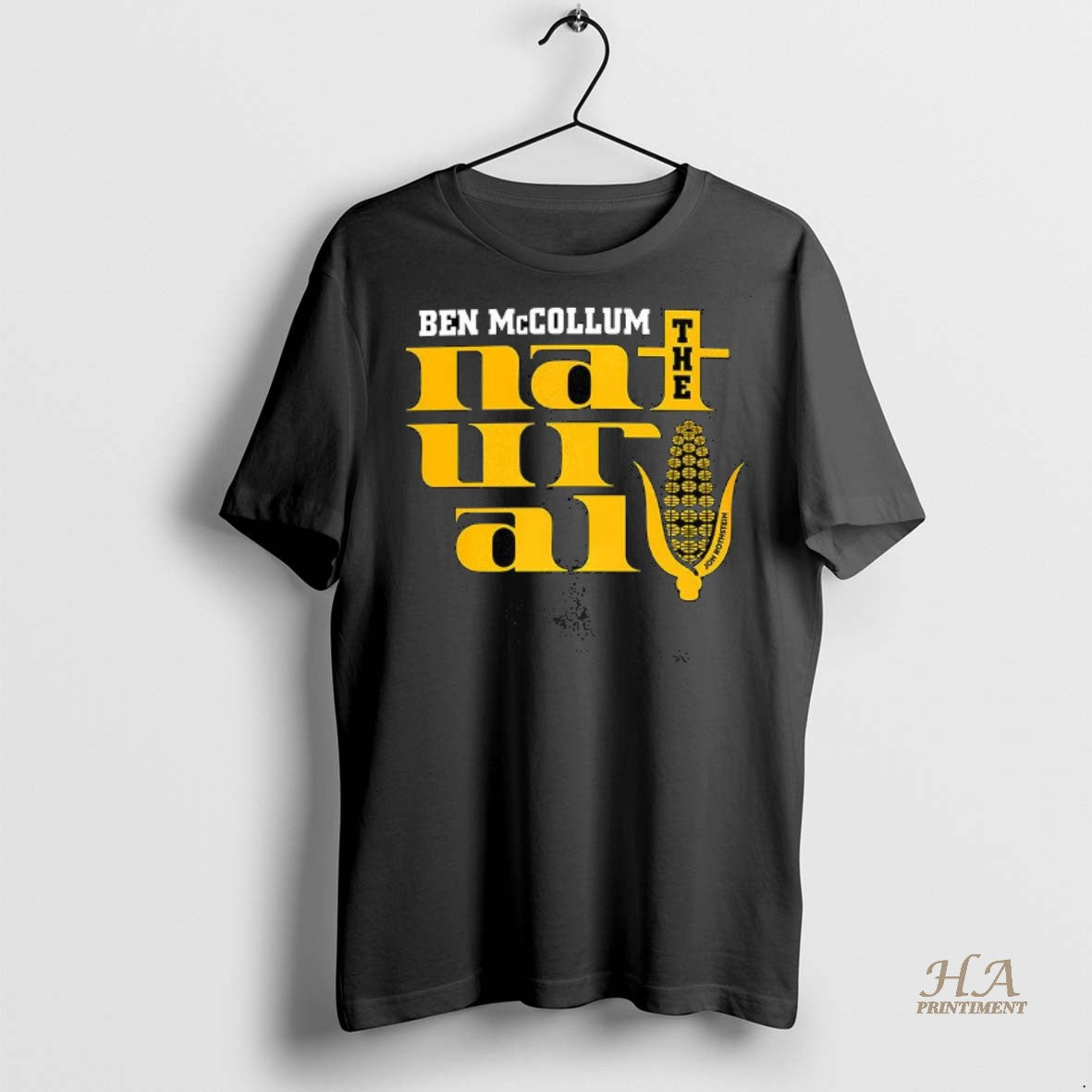 Official Jon Rothstein Iowa Hawkeyes Basketball Ben Mccollum The Natural Corn Shirt