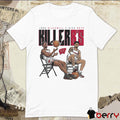 Jonathan Blackwell x Nick Boyd Killer B’s Wisconsin Badgers Basketball t-shirt