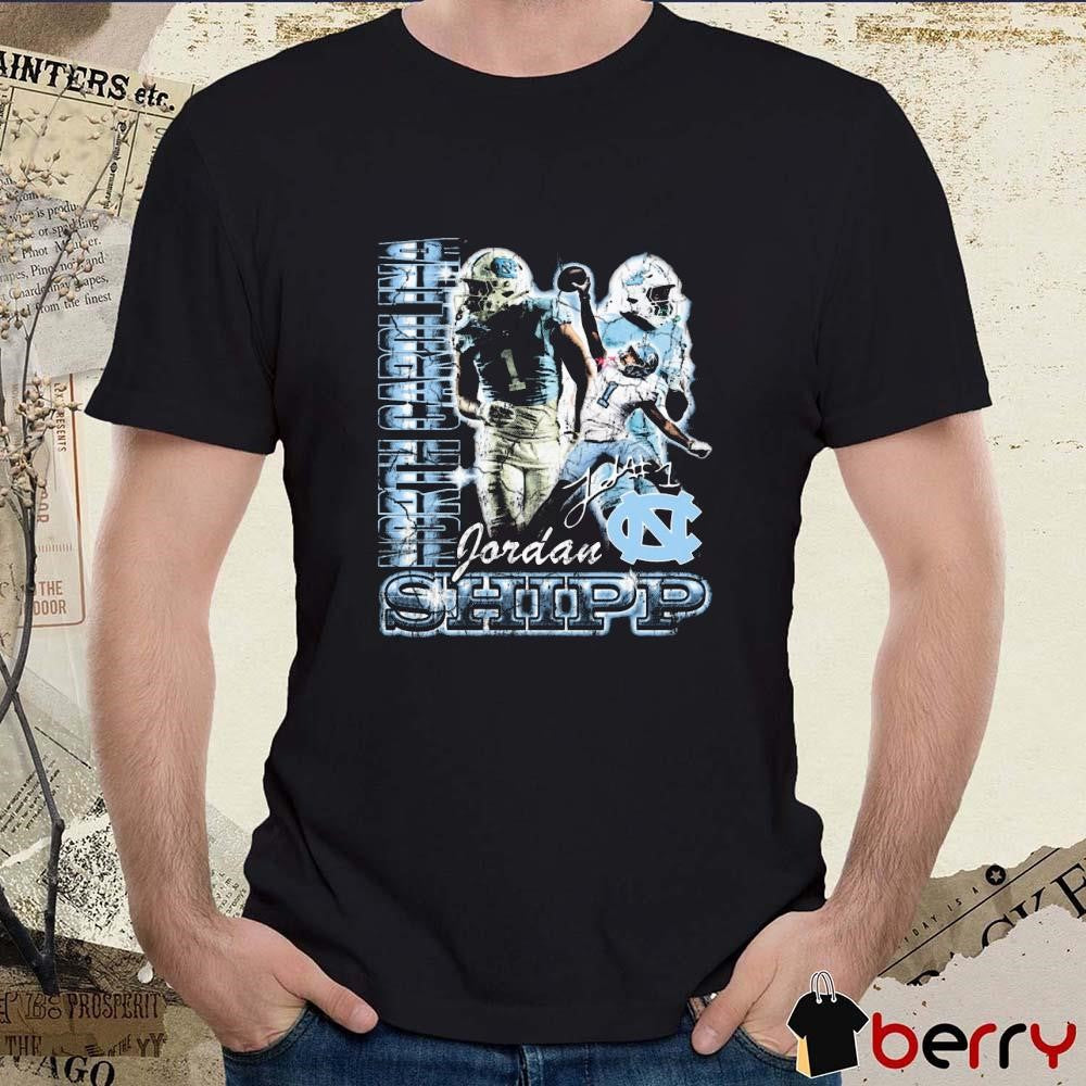 Jordan Shipp North Carolina Tar Heels 90s Graphic Signature t-shirt