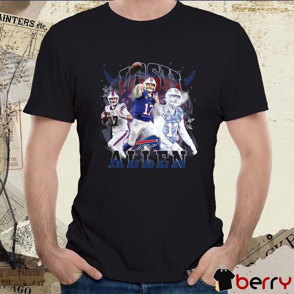 Josh Allen Buffalo Bills Notorious Player Graphic NFL t-shirt