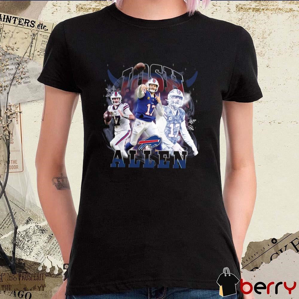 Josh Allen Buffalo Bills Notorious Player Graphic NFL t-shirt