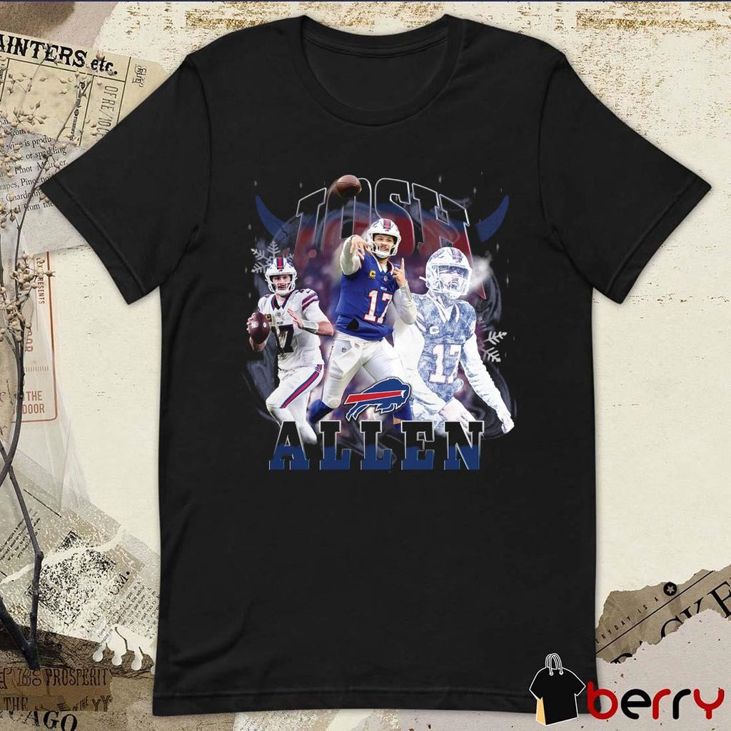 Josh Allen Buffalo Bills Notorious Player Graphic NFL t-shirt