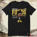Justin Fields Pittsburgh Steelers NFL Cartoon Signature t-shirt