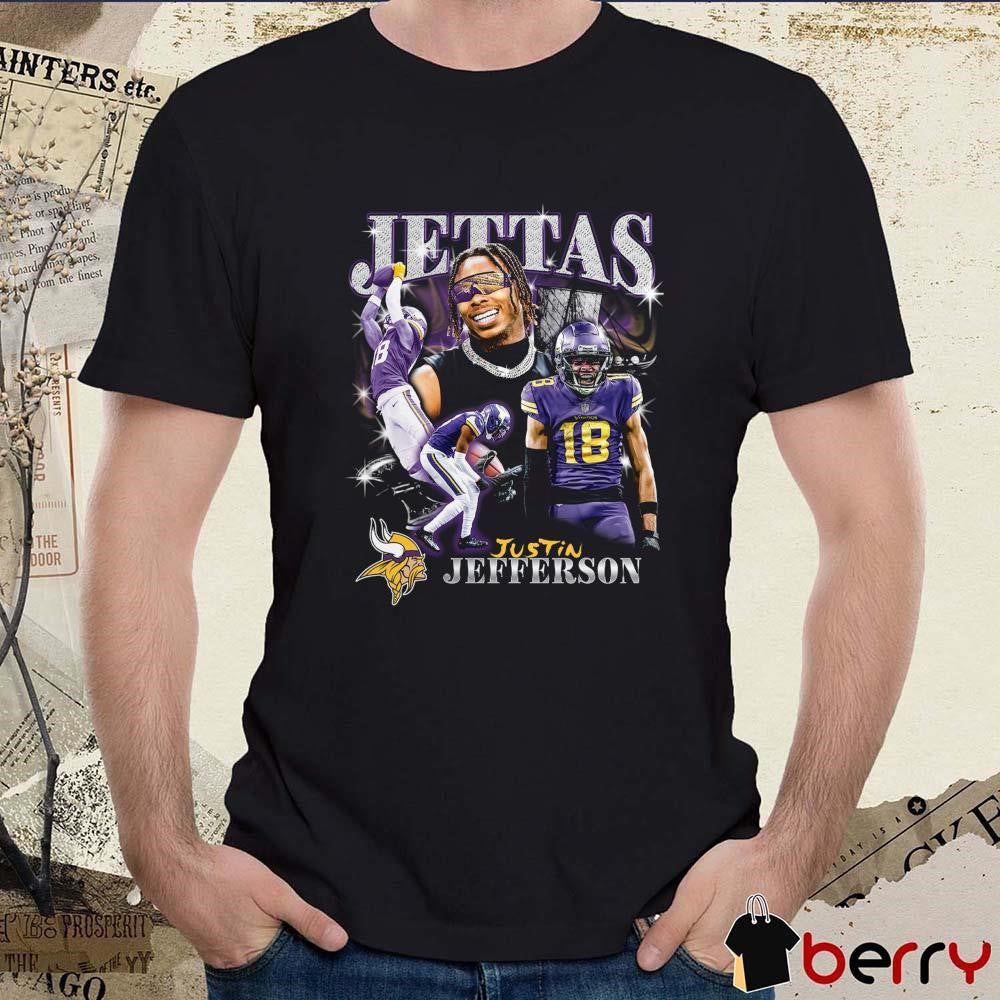 Justin Jefferson Minnesota Vikings Notorious Player Graphic NFL t-shirt