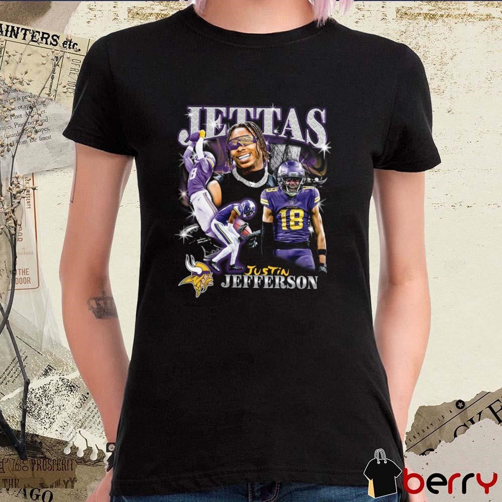Justin Jefferson Minnesota Vikings Notorious Player Graphic NFL t-shirt