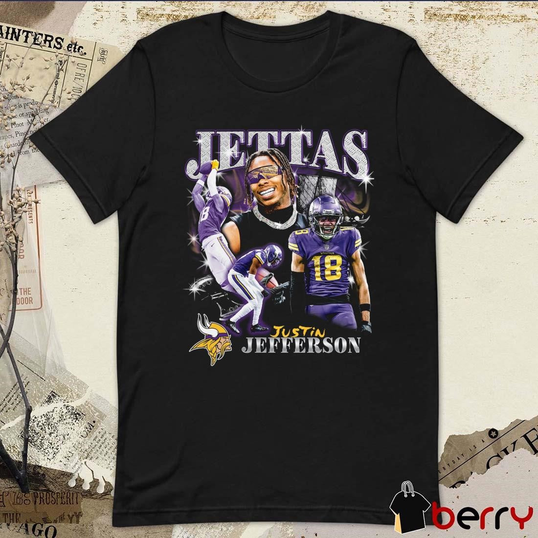 Justin Jefferson Minnesota Vikings Notorious Player Graphic NFL t-shirt