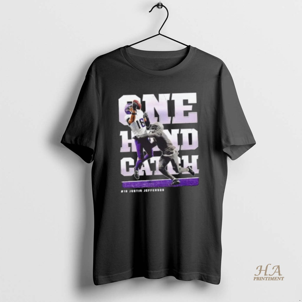 Official Justin Jefferson Minnesota Vikings One Hand Catch