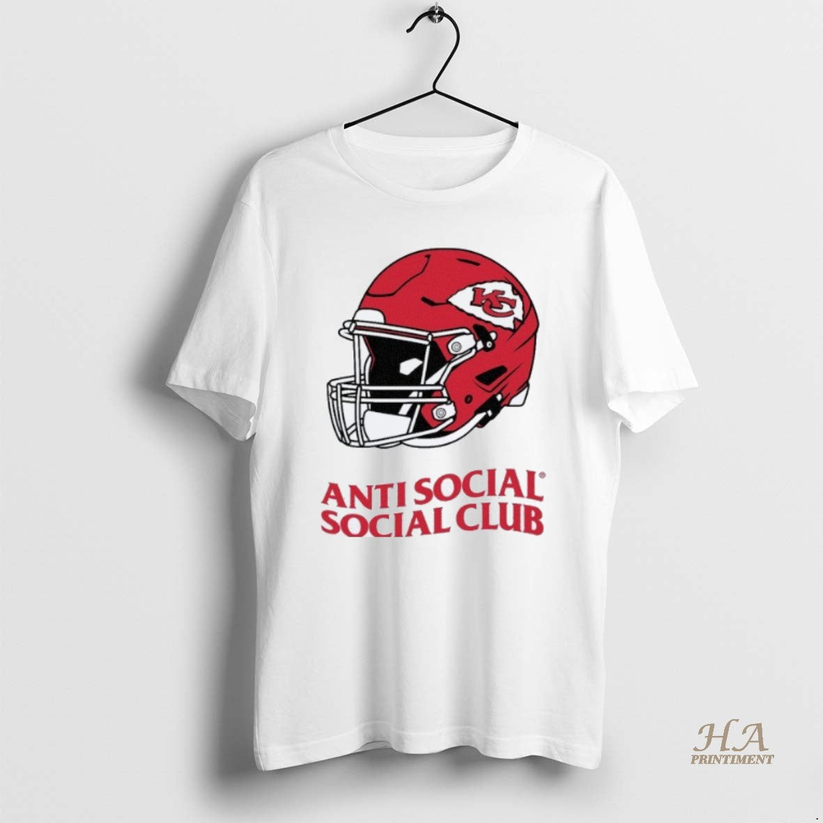 Official Kansas City Chiefs Anti Social Social Club Helmet