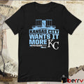 Kansas City Royals MLB Wants It More Postseason 2024 t-shirt