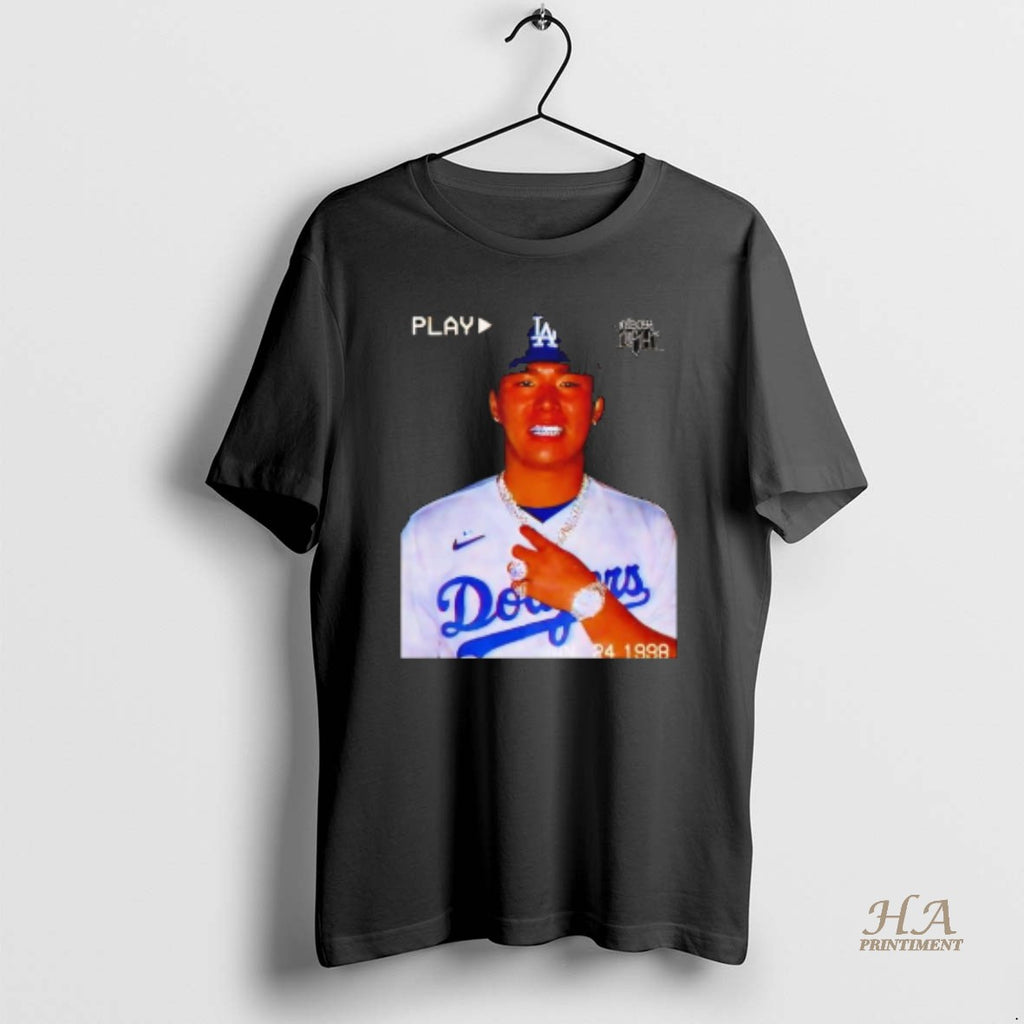 Official Kazuhisa Ishii Los Angeles Dodgers Pitcher Graphic