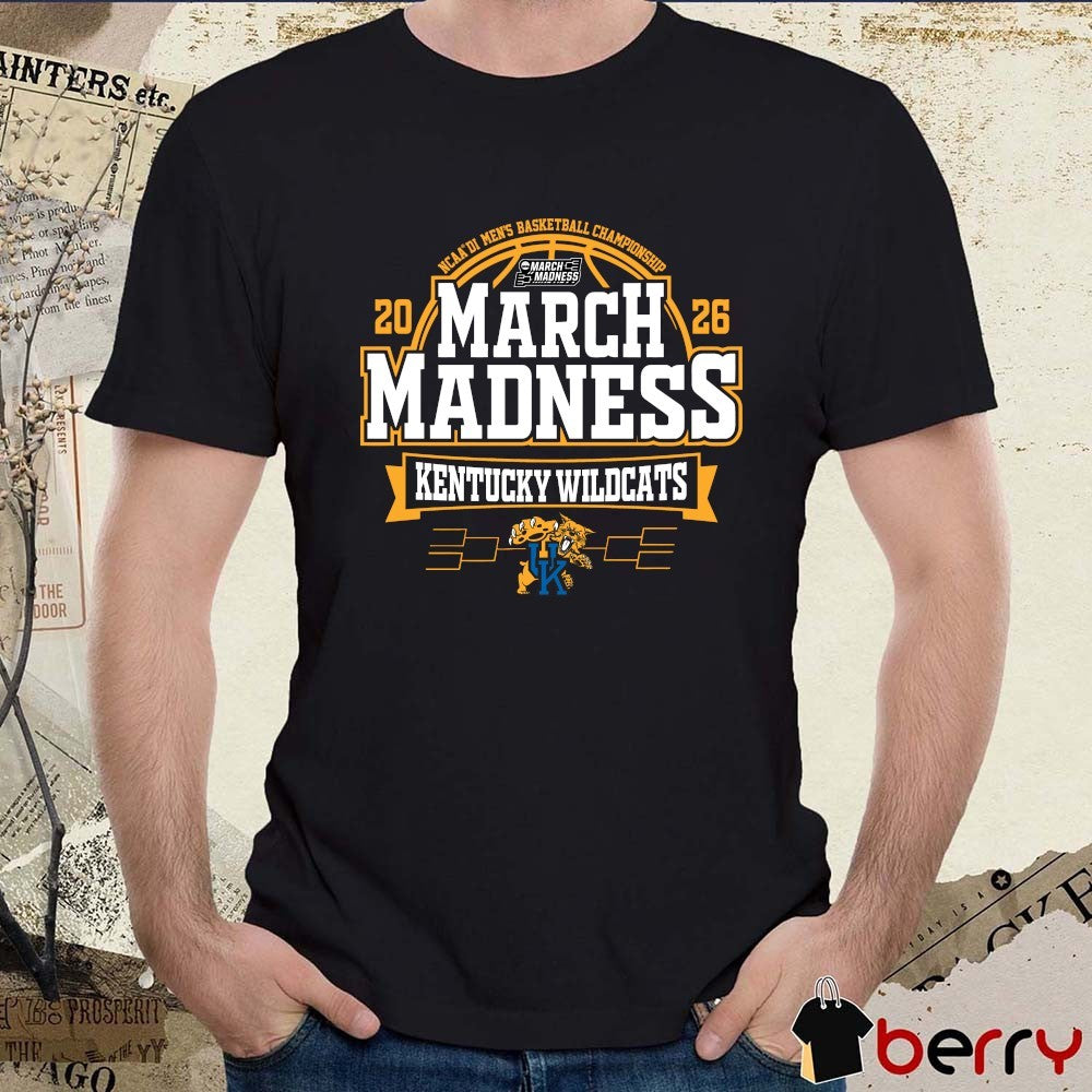 Kentucky Wildcats 2026 NCAA DI Men’s Basketball Championship March Madness t-shirt