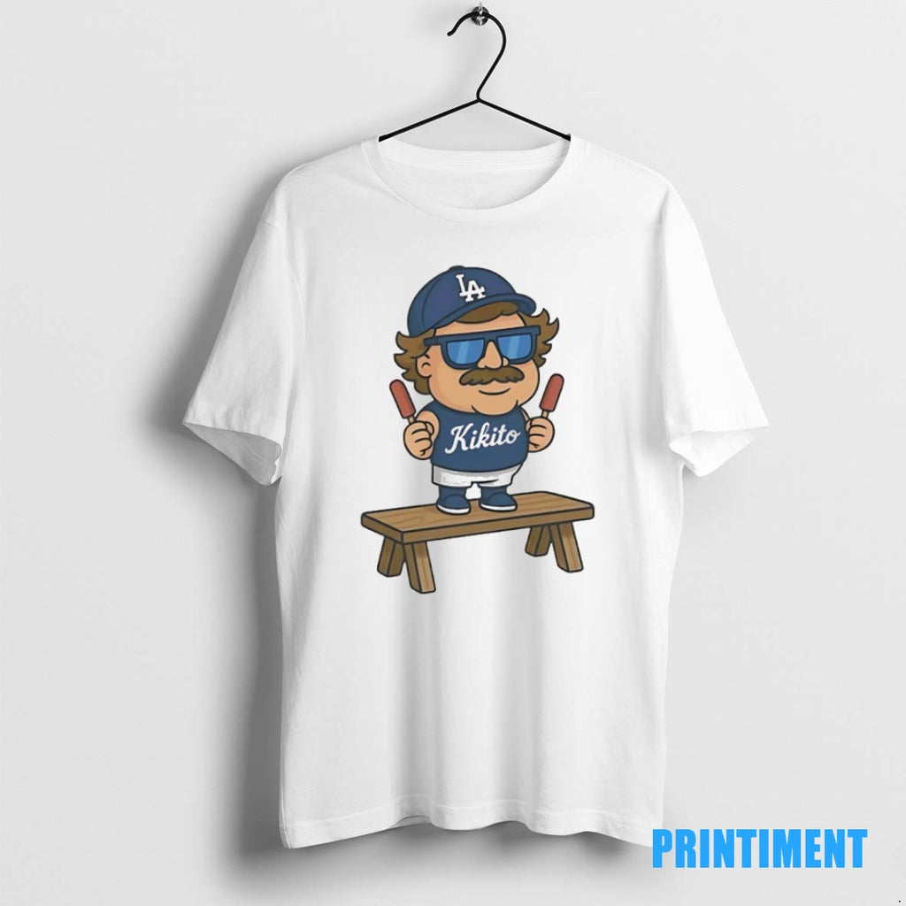 Official Kikito Popsicles Kike Hernandez Los Angeles Dodgers Cartoon Tee Sweater