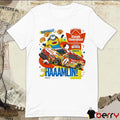 King’s Hawaiian Minions and Monsters Denny Hamlin NASCAR t-shirt