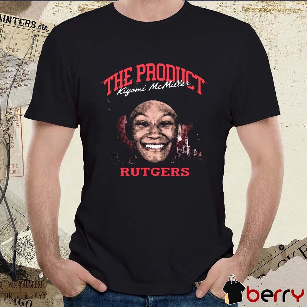 Kiyomi McMiller The Product Rutgers Scarlet Knights Spotlight t-shirt