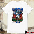 Kobe Wilson SMU Mustangs Planet Euphoria Artwork t-shirt