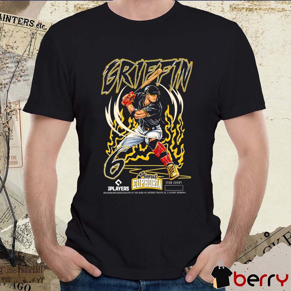 Konnor Griffin Pittsburgh Pirates MLB Planet Euphoria Artwork 2026 t-shirt