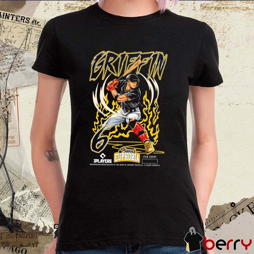 Konnor Griffin Pittsburgh Pirates MLB Planet Euphoria Artwork 2026 t-shirt