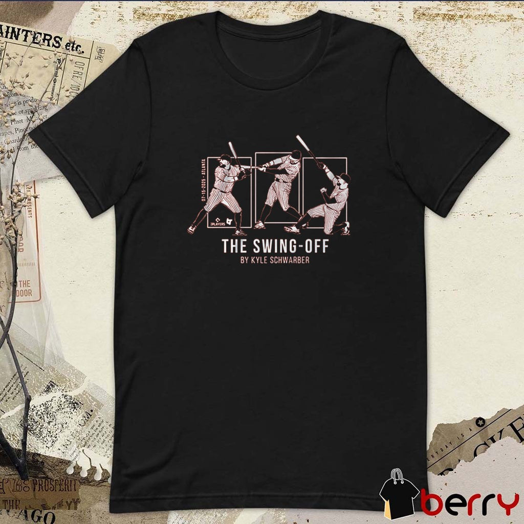 Kyle Schwarber The Swing-Off July 15 2025 Atlanta Philadelphia Phillies MLB t-shirt