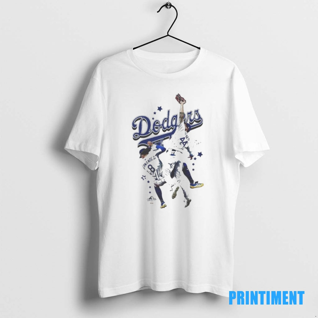 Official La Dodgers World Series 2025 Andy Pages Catch Tee Sweater
