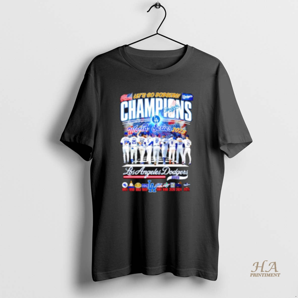 Official La Dodgers World Series Champions 2025 Lets Go Dodgers