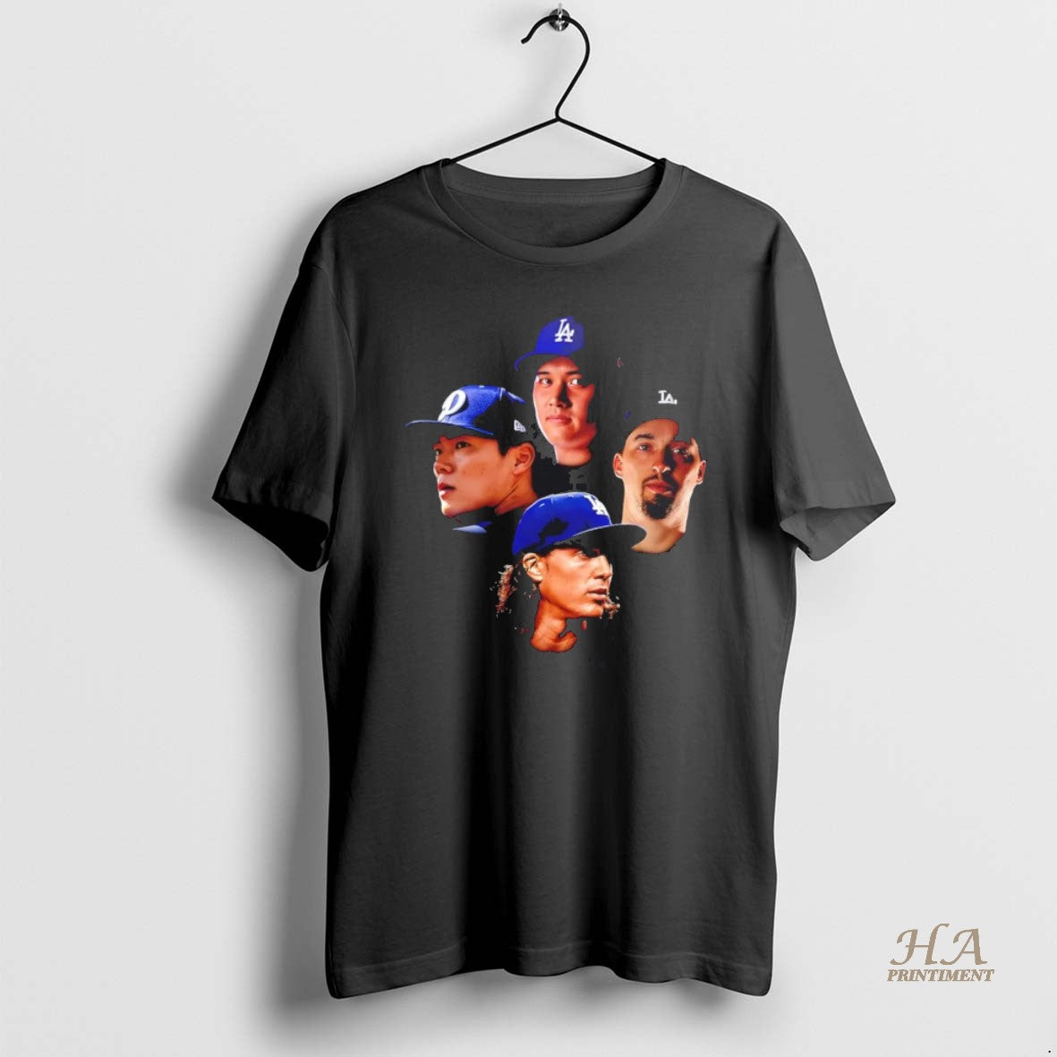 Official La Dodgers Core Team 4 Aces Portrait