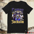 Lamar Jackson Baltimore Ravens Notorious Player Graphic NFL t-shirt