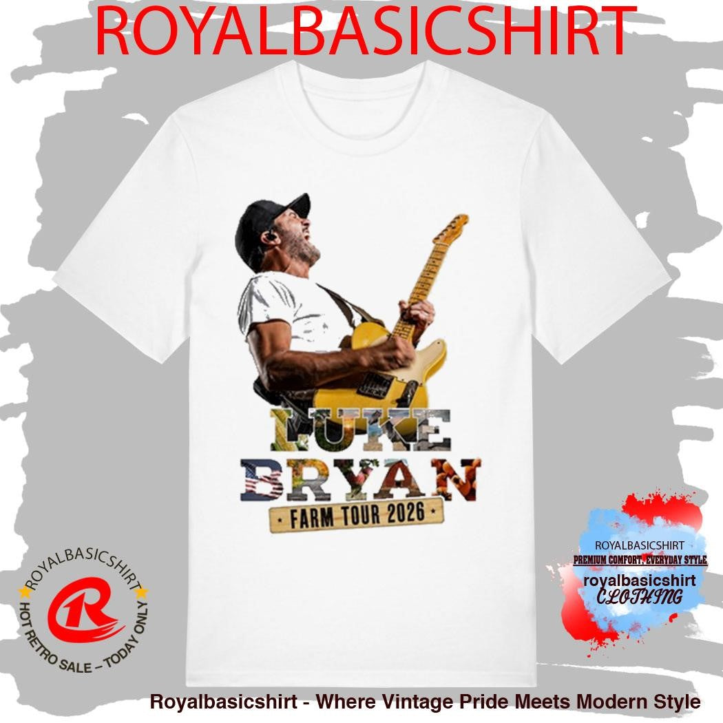 Latrobe, PA Luke Bryan Farm Tour 2026 Shirt