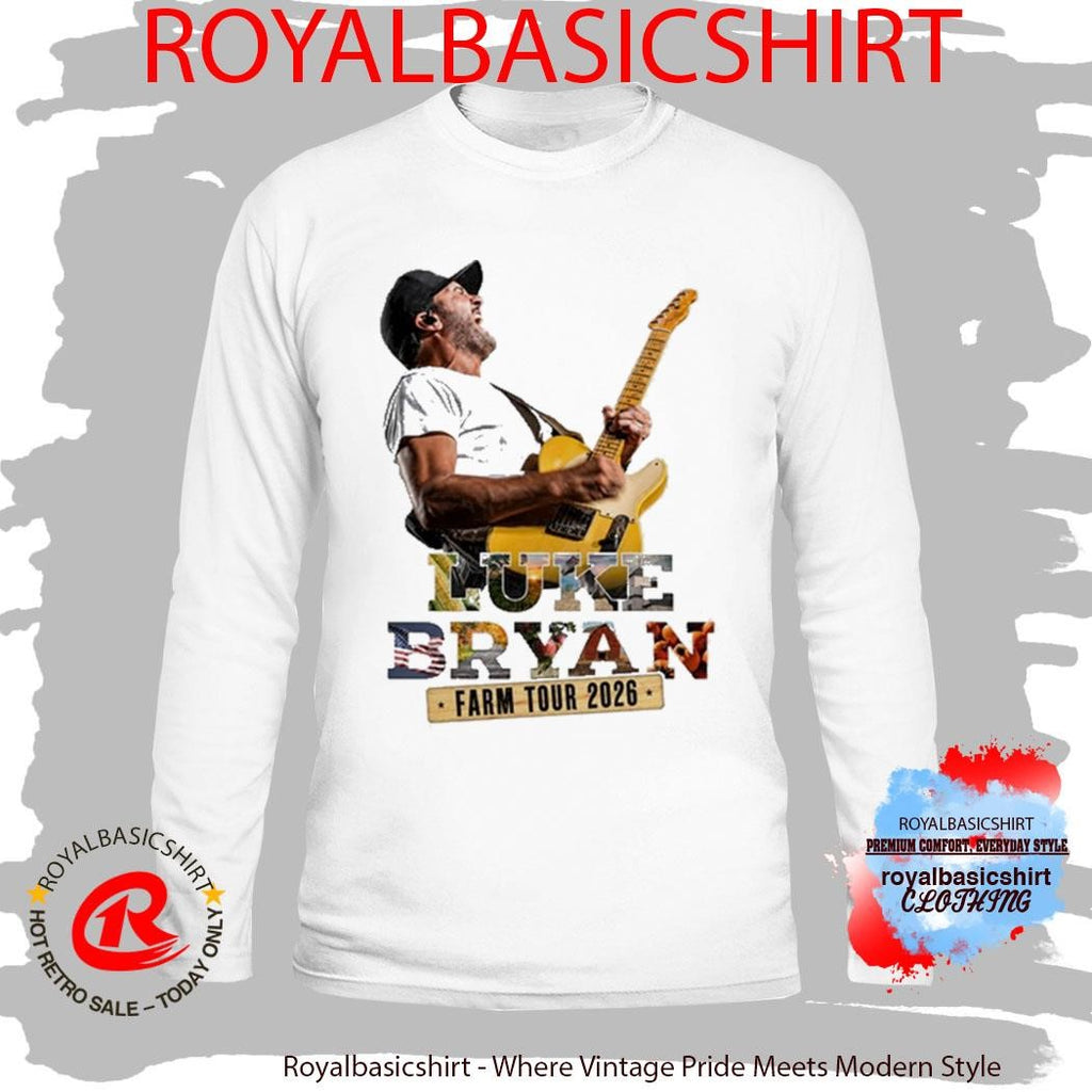 Latrobe, PA Luke Bryan Farm Tour 2026 Shirt