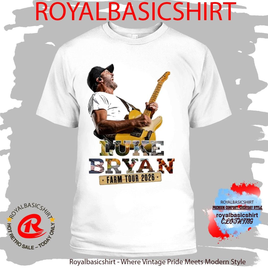 Latrobe, PA Luke Bryan Farm Tour 2026 Shirt