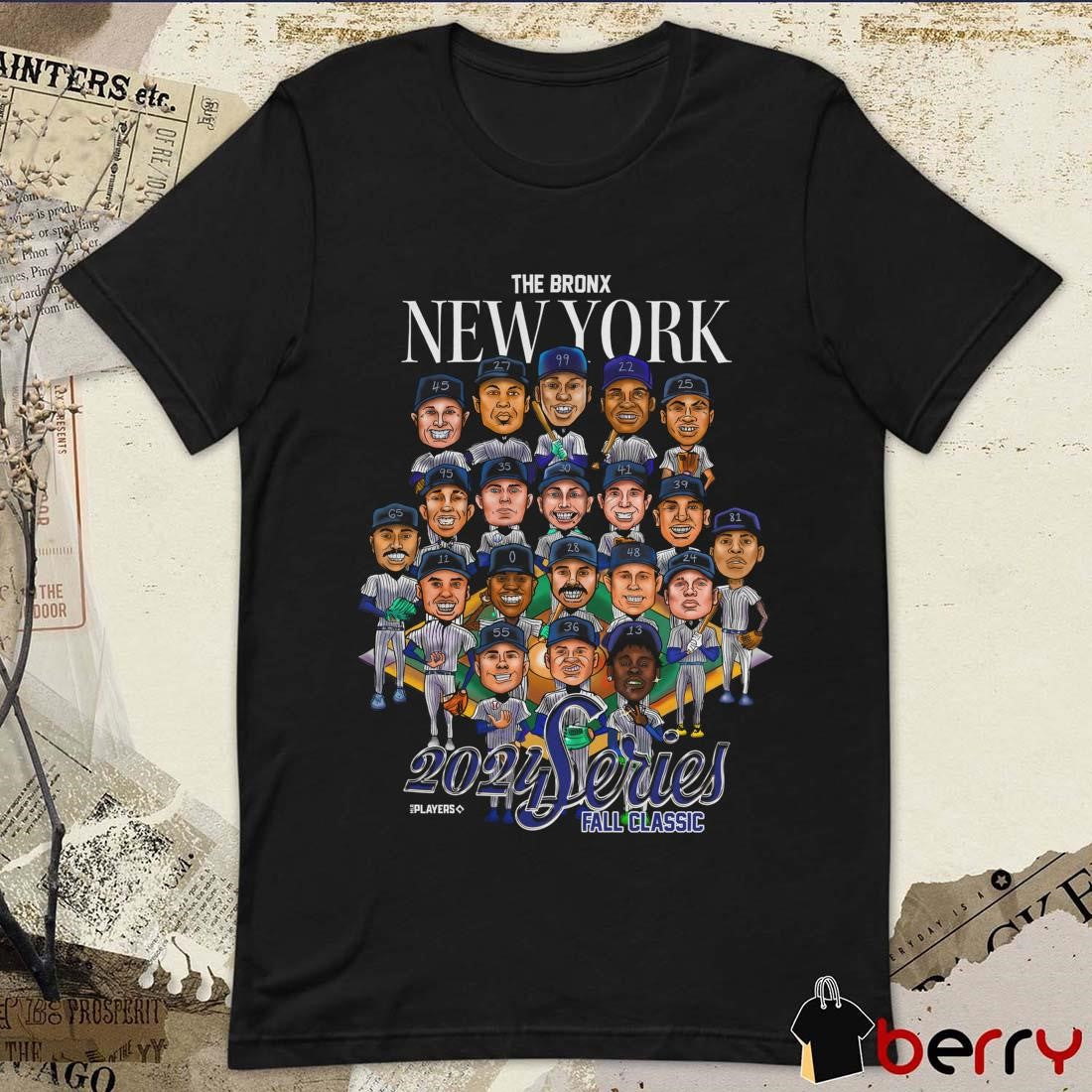 Like it’s ’96 the Bronx New York Yankees 2024 Series Fall Classic Caricatures t-shirt