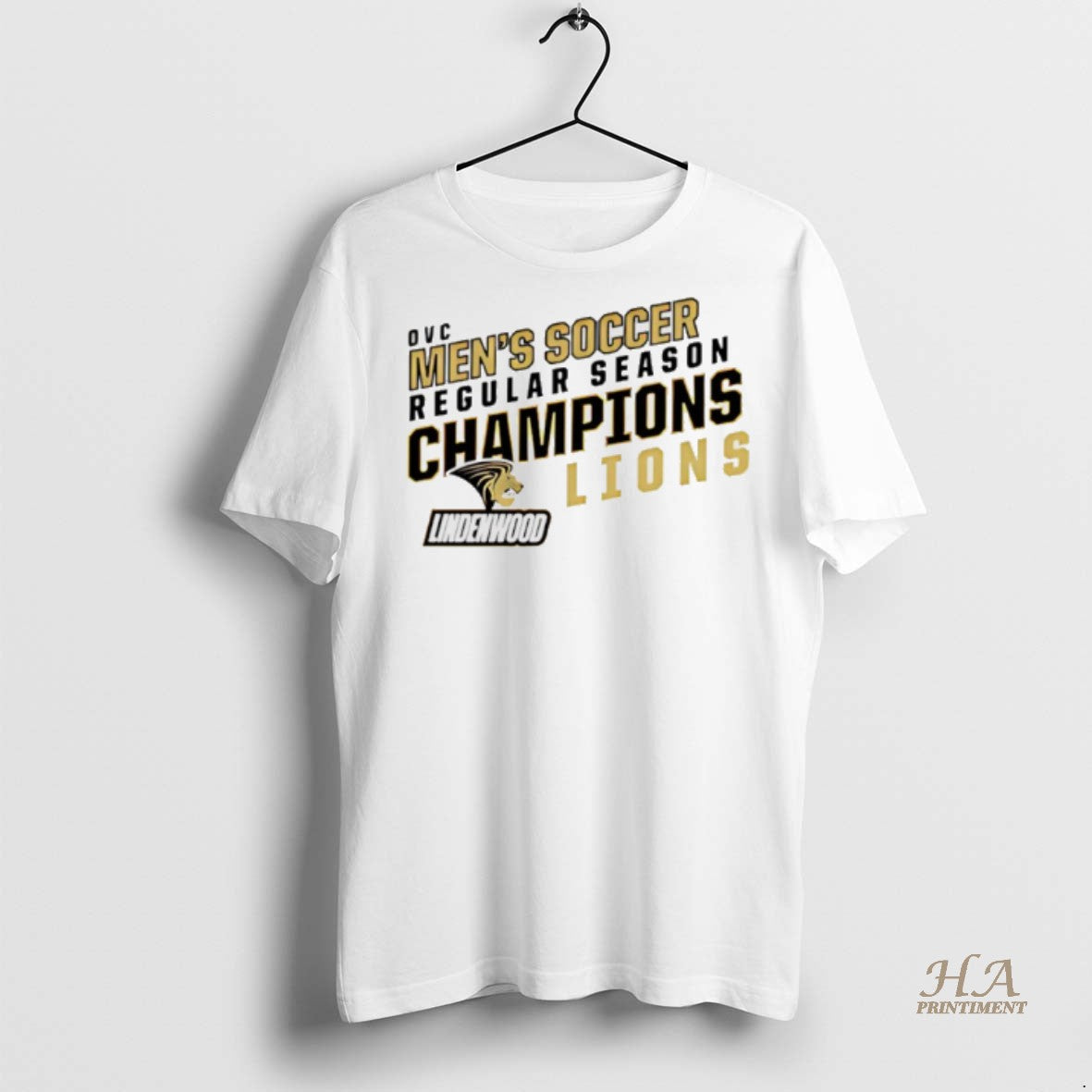 Official Lindenwood Cheer 2025 Mens Soccer Ohio Valley Conference Regular Season Champions Shirt