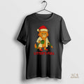 Official Litters Full Funny Cat Santa Merry Christmas