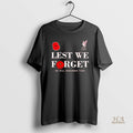 Official Liverpool Fc Lest We Forget 2025 Remembrance Day Black