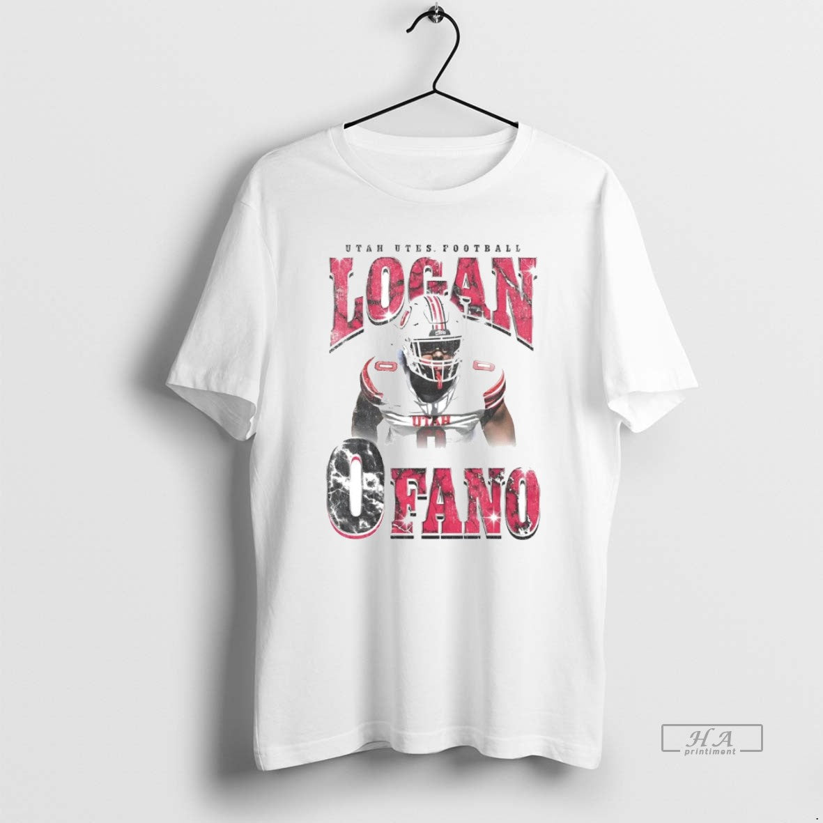 Official Logan Fano 90s Portrait Utah Utes Football