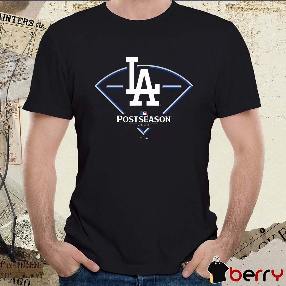 Los Angeles Dodgers 2024 MLB Postseason Around The Horn t-shirt