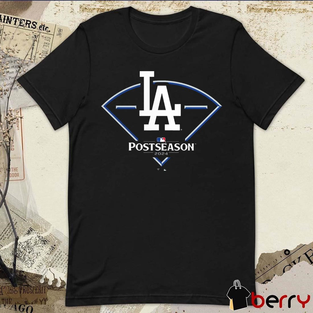 Los Angeles Dodgers 2024 MLB Postseason Around The Horn t-shirt