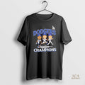 Official Los Angeles Dodgers 2025 World Series Champions Appeal Play Cartoon