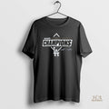 Official Los Angeles Dodgers 2025 World Series Champions Team Logo