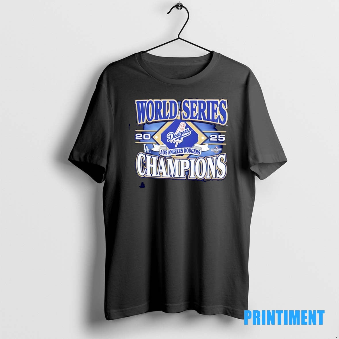 Official Los Angeles Dodgers 2025 World Series Champions Vintage Tee Sweater