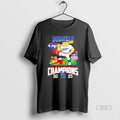 Official Los Angeles Dodgers 4 Peat Nl West Division Champions 2025 Mascot
