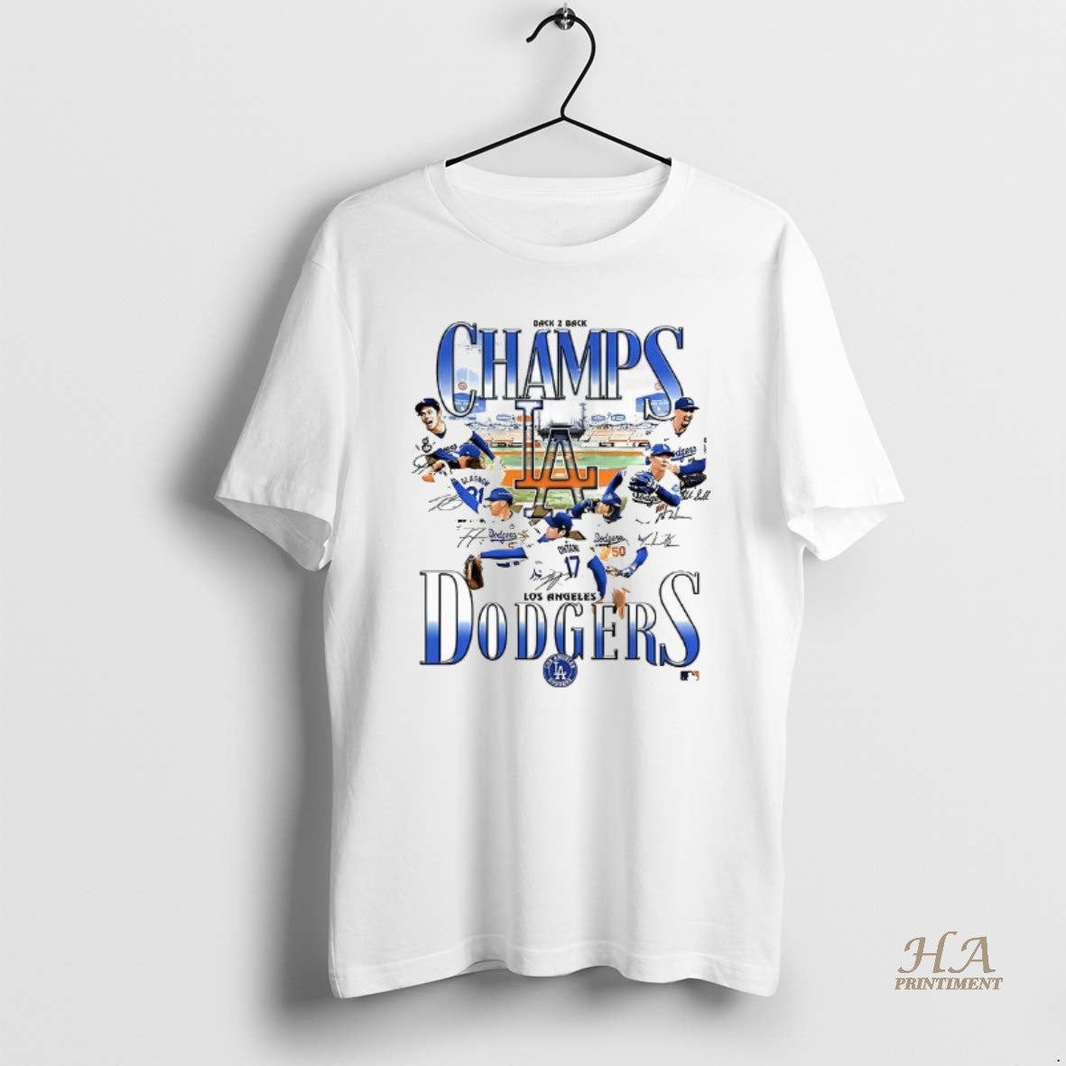 Official Los Angeles Dodgers 9 Back 2 Back Champs Signature Two Sided Mugs And