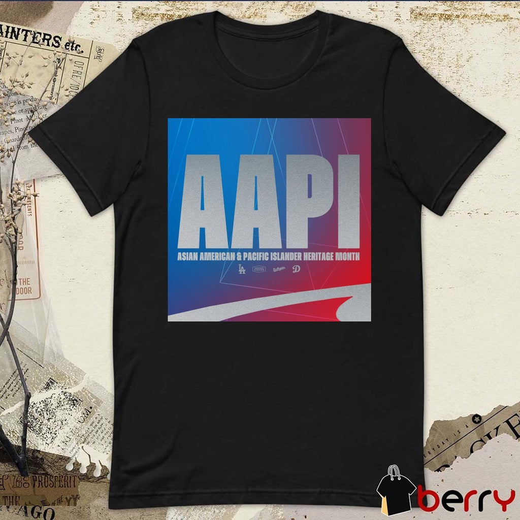 Los Angeles Dodgers AAPI Asian American and Pacific Islander Heritage Month Poster t-shirt